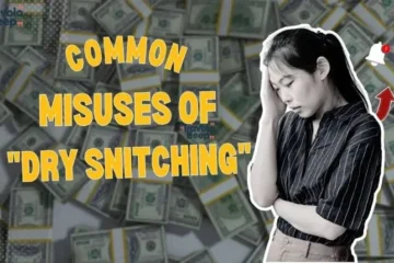 dry snitching meaning